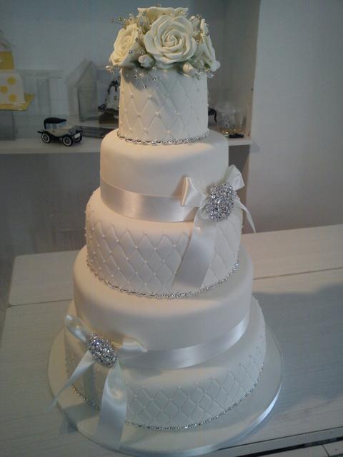 FiveTier Wedding Cakes