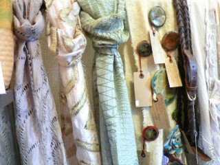 Scarfs by Kikiyo and Kapre at Indigo Hill Boutique Llandeilo